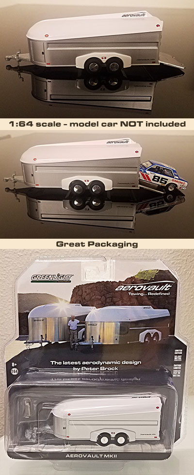 The original! 1:64 scale Aerovault trailer model by Greenlight